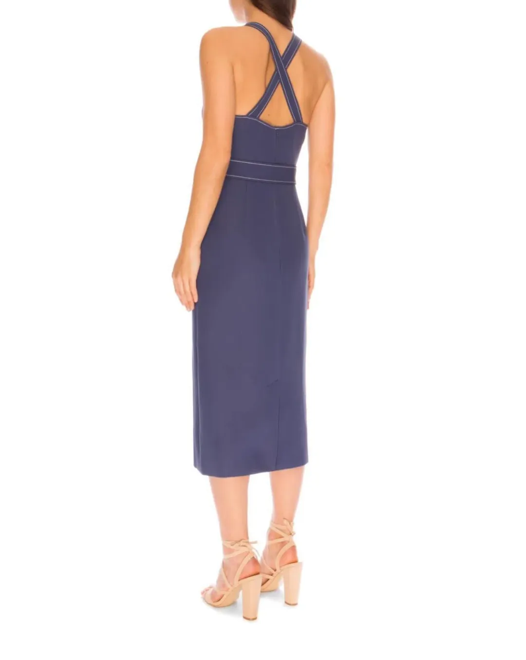 C/MEO Collective Talk That Dress Navy Size 6 for rent on The Volte - main image