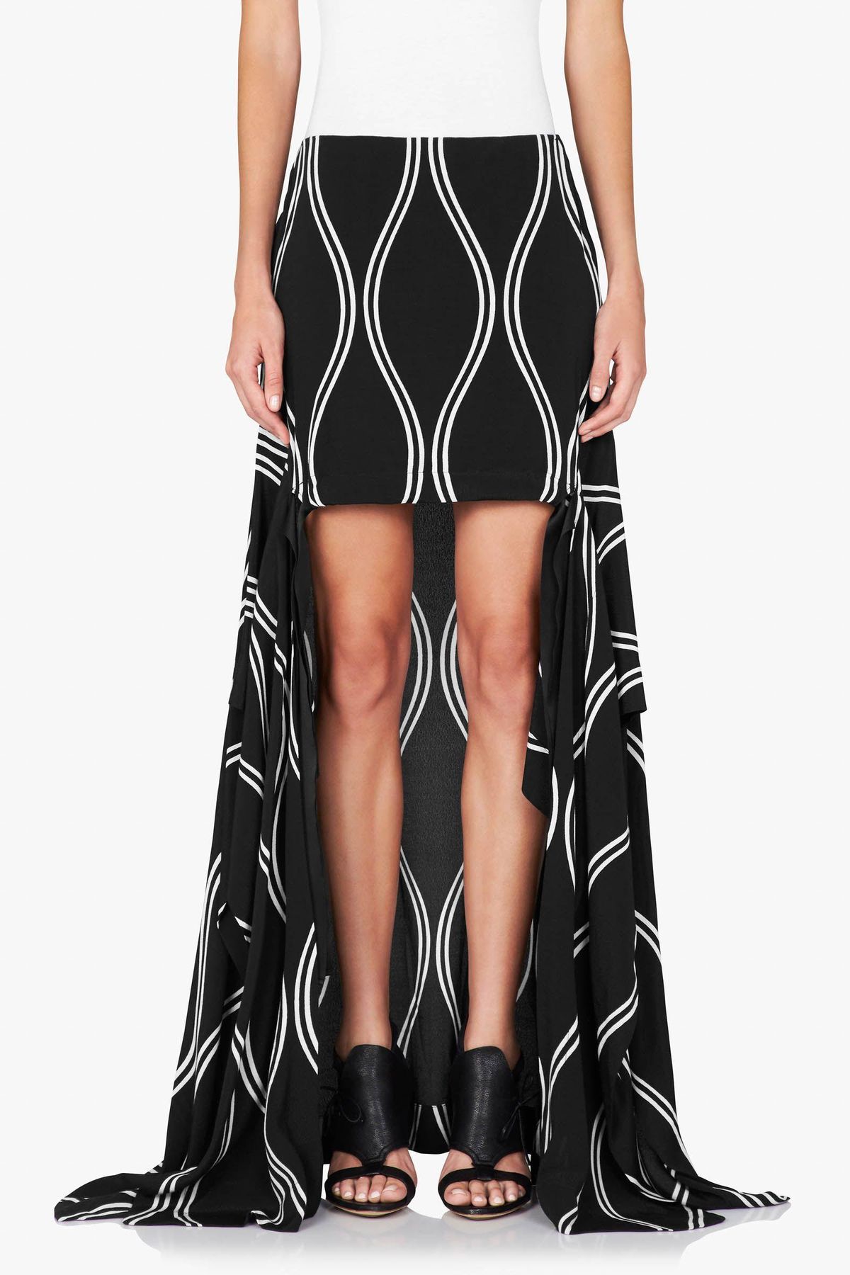 sass and bide walking after midnight loose fit skirt size - Image 1