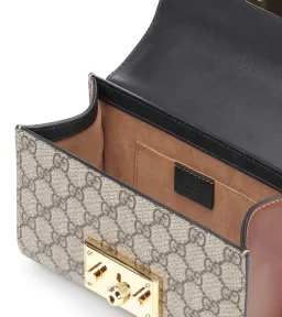 Gucci Padlock GG Supreme Bag Beige/Ebony for rent on The Volte - image 3