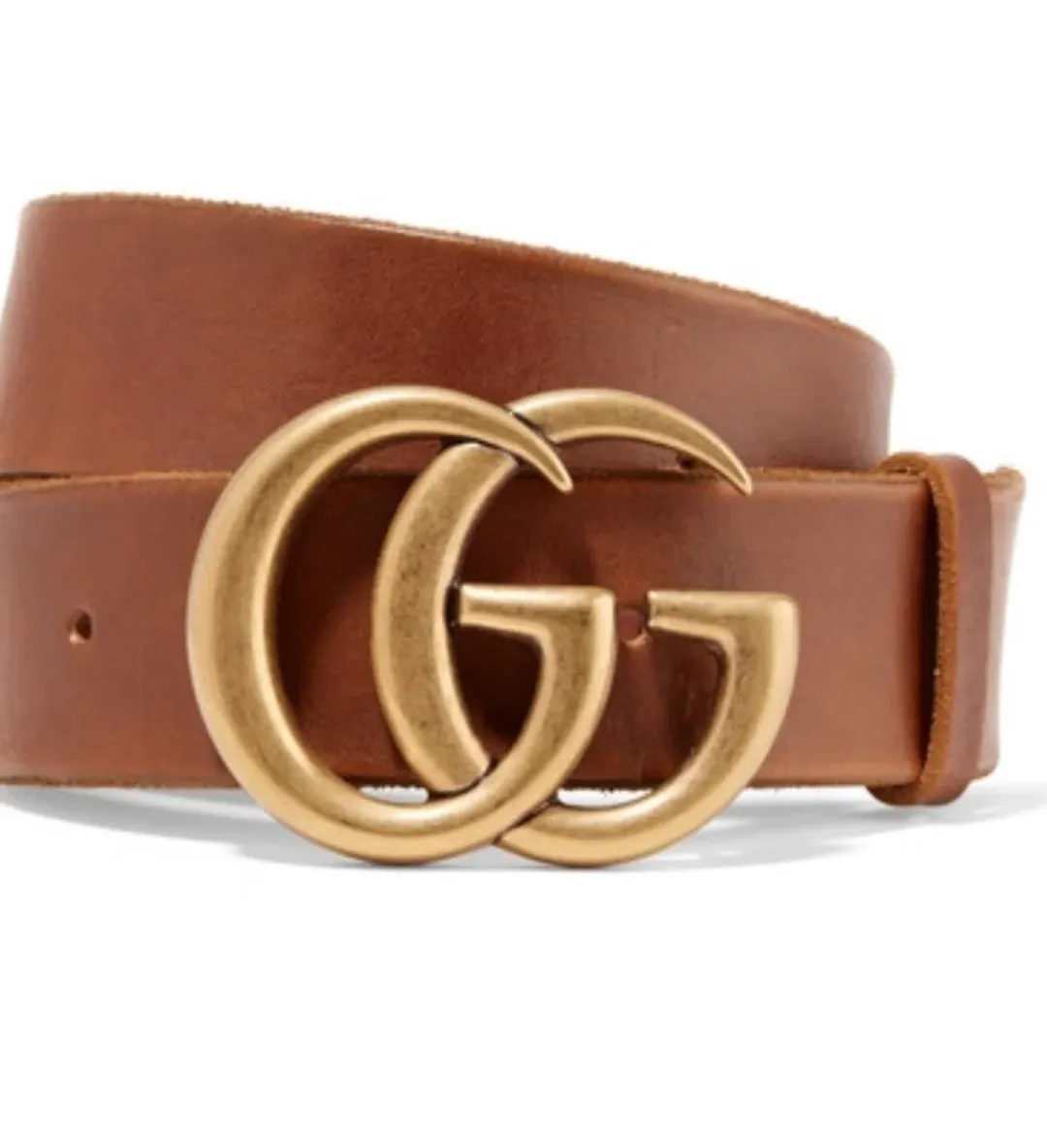 Gucci Leather Belt Brown for rent on The Volte - main image