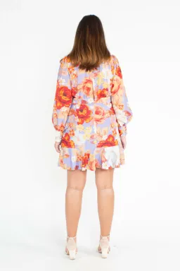Sheike Monaco Floral Dress Print Size 10 for rent on The Volte - image 2