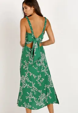 Faithfull the Brand Gizelle Dress Green Size 8 for rent on The Volte - image 2
