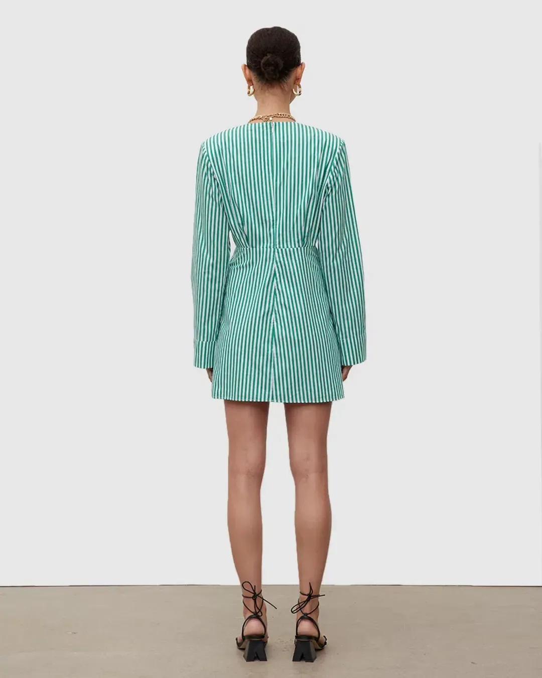 WNTRMSE Devan Dress Green Size 10 for rent on The Volte - main image