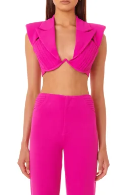 Eliya the Label Tyra Top Pink Size 6/XS for rent on The Volte - image 1