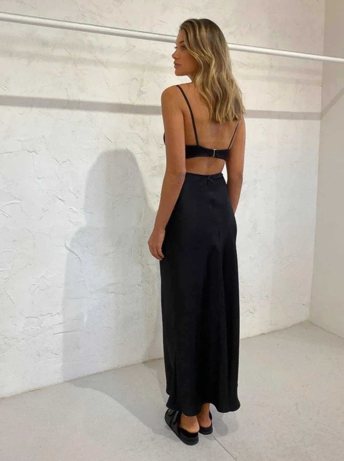 Bec & Bridge Veronique Cut Out Maxi Dress - Black - Size 8 - Image 3
