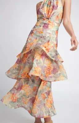 Sheike Imperial Floral Dress Print Size 12 for rent on The Volte - image 4