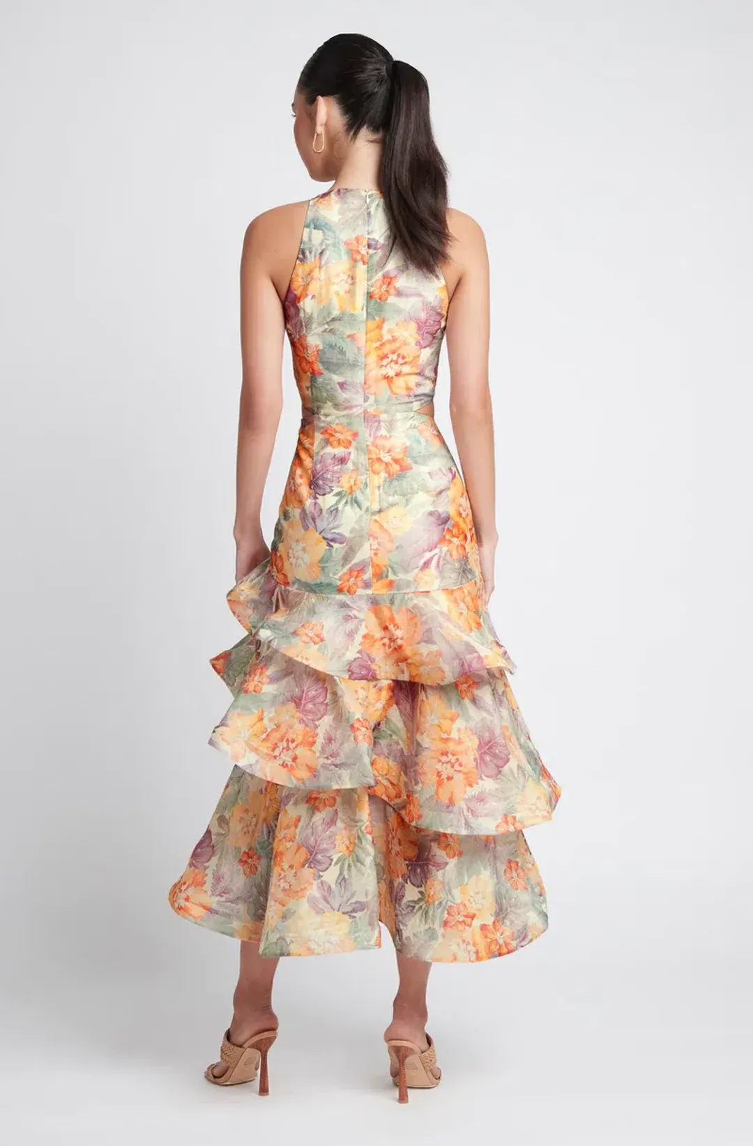 Sheike Imperial Floral Dress Print Size 12 for rent on The Volte - main image