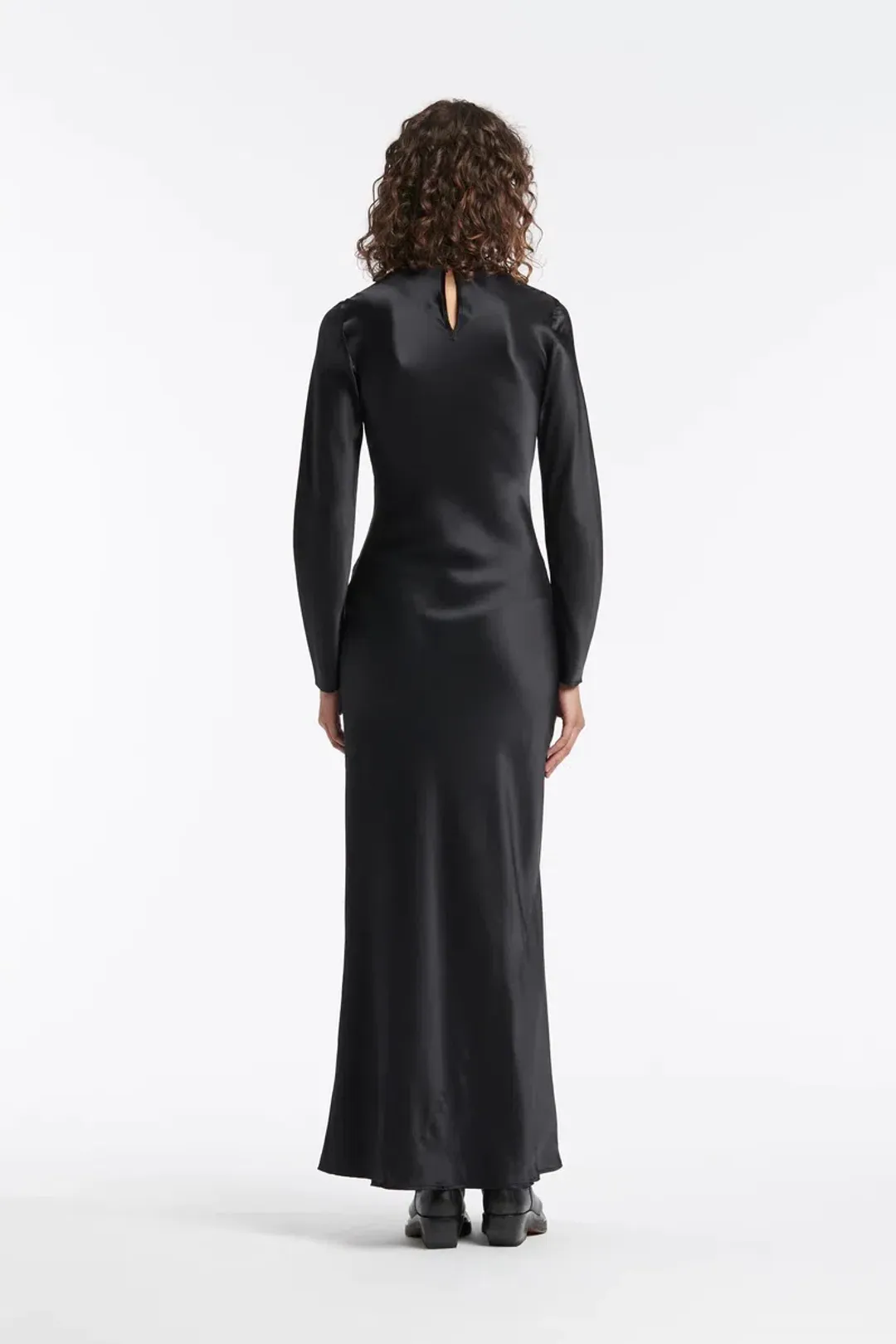 Sir the Label Soleil Long Sleeve Dress Black Size 0 / AU 6 for rent on The Volte - main image