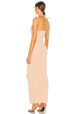Dion Lee Gathered Butterfly Dress Nude Size 6 for rent on The Volte - image 2