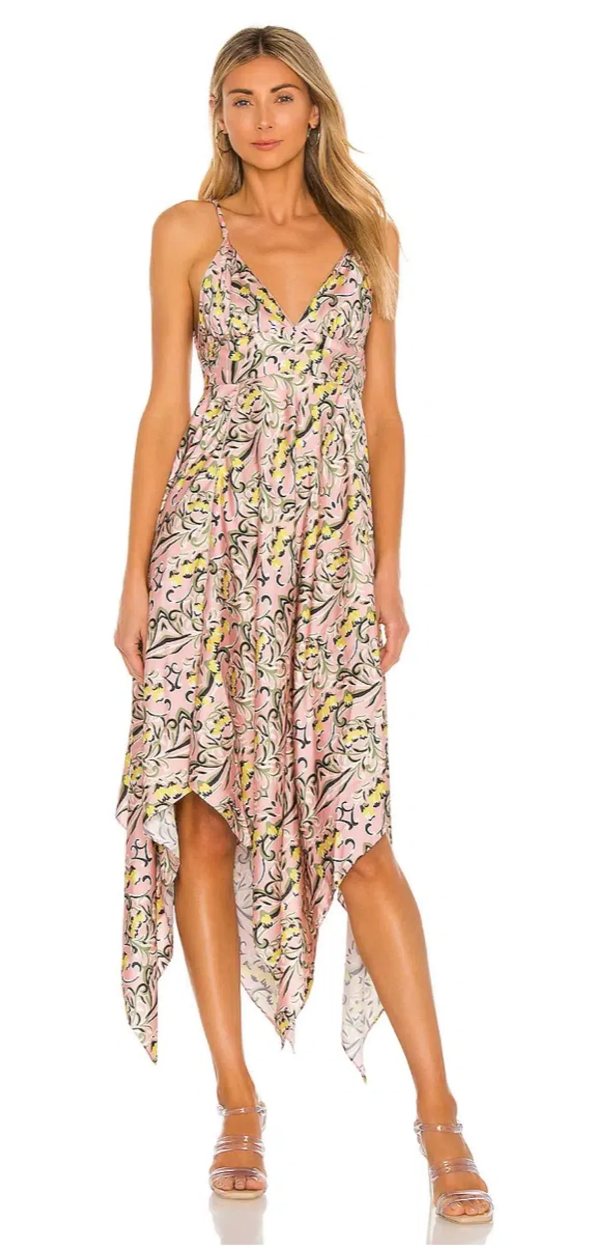 Alexis Phaedra Dress Pink Size 8 for rent on The Volte - main image