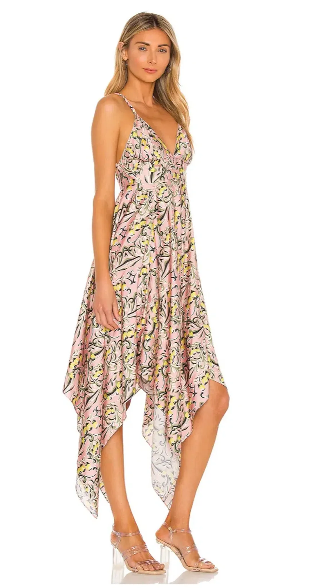 Alexis Phaedra Dress Pink Size 8 for rent on The Volte - main image