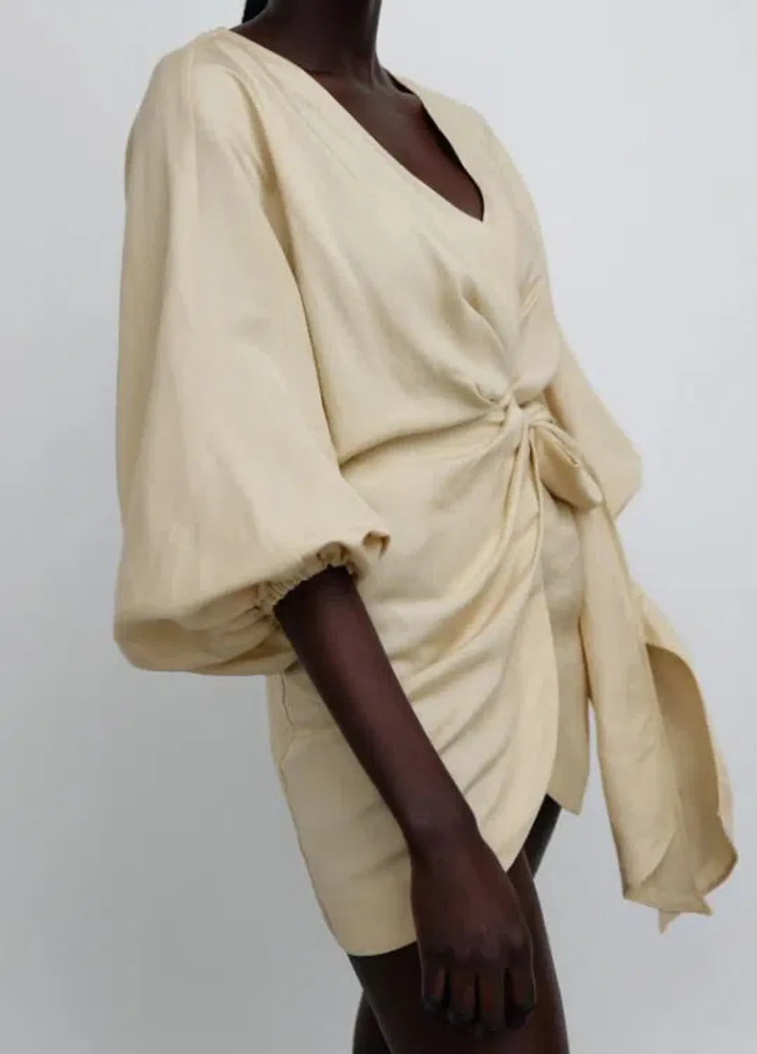 Significant Other Kenna Dress Beige Size 14 for rent on The Volte - main image