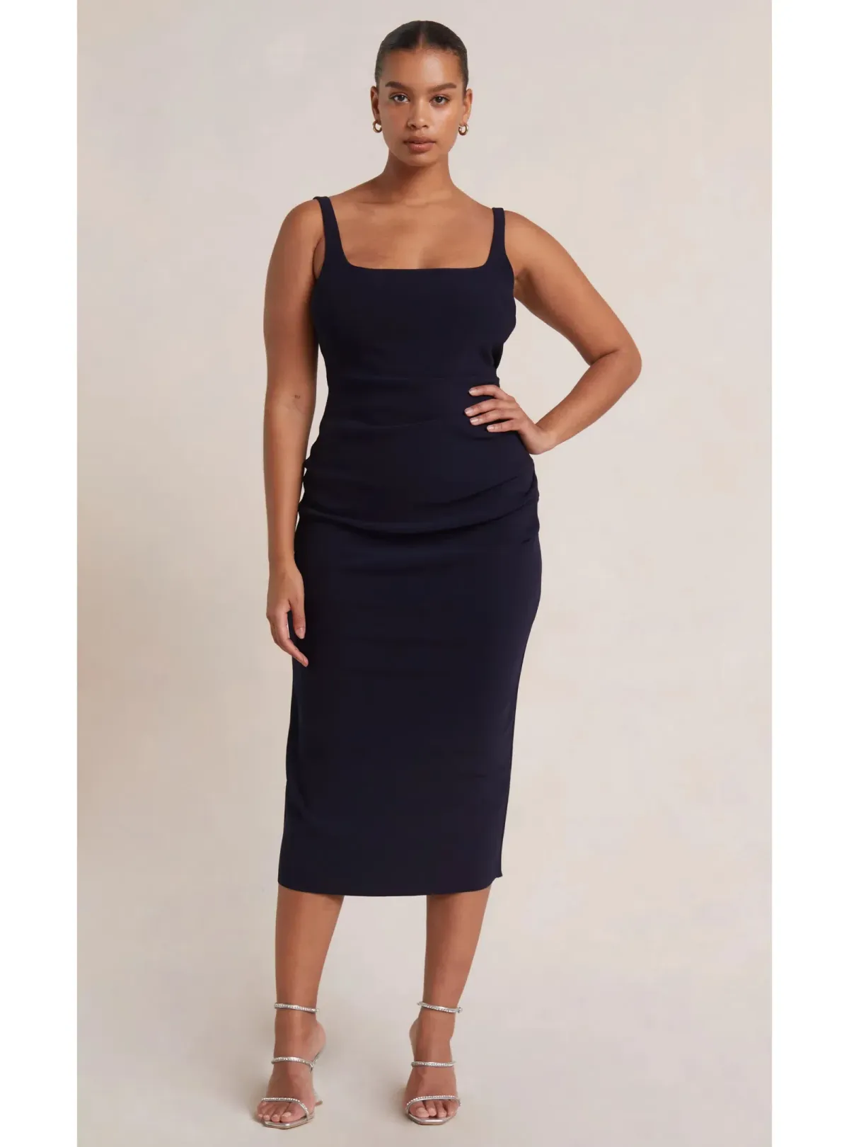 Bec & Bridge Be Mine Square Neck Dress in Black Size AU 6 - Image 1