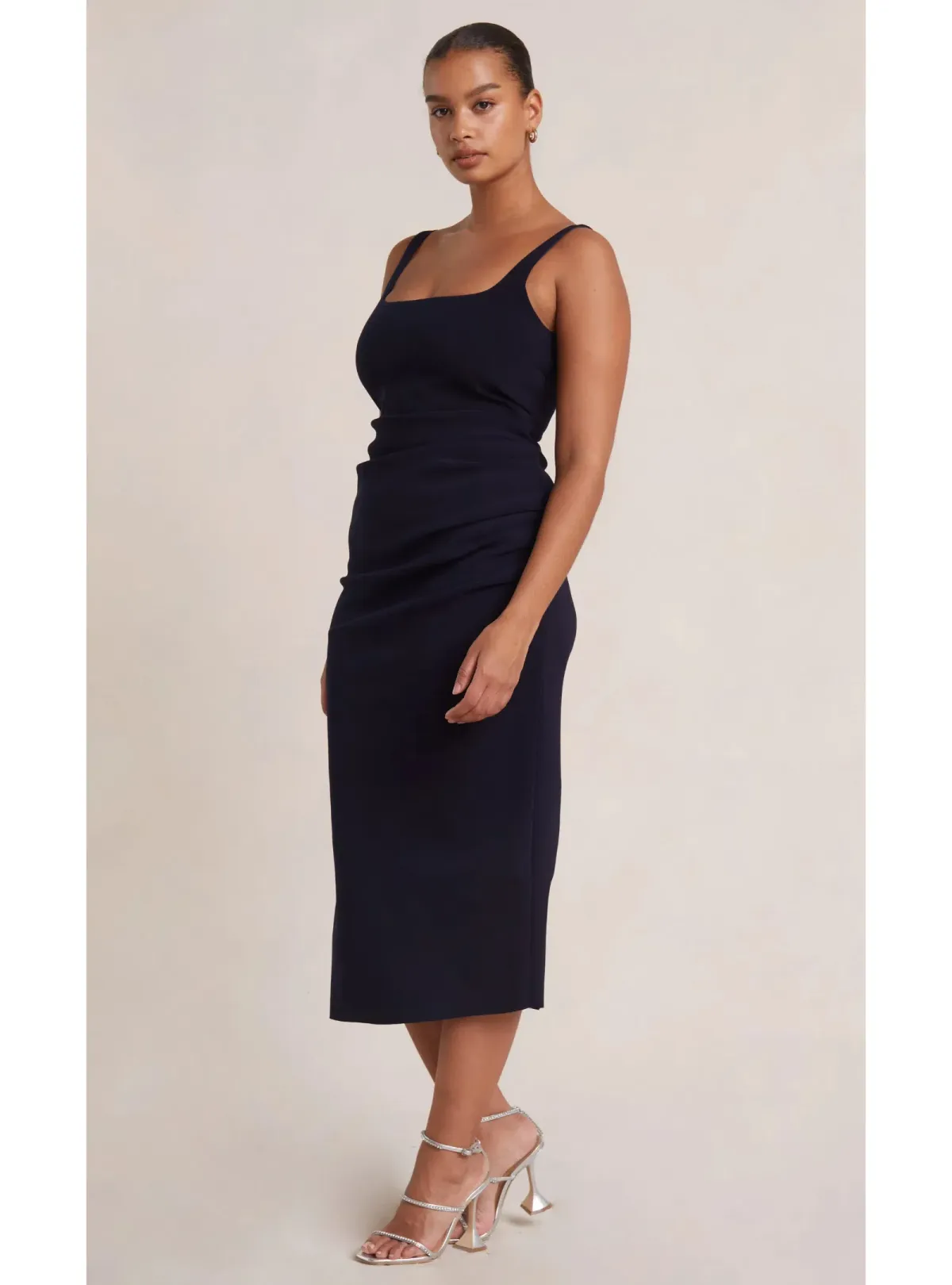 Bec & Bridge Be Mine Square Neck Dress in Black Size AU 6 - Image 2