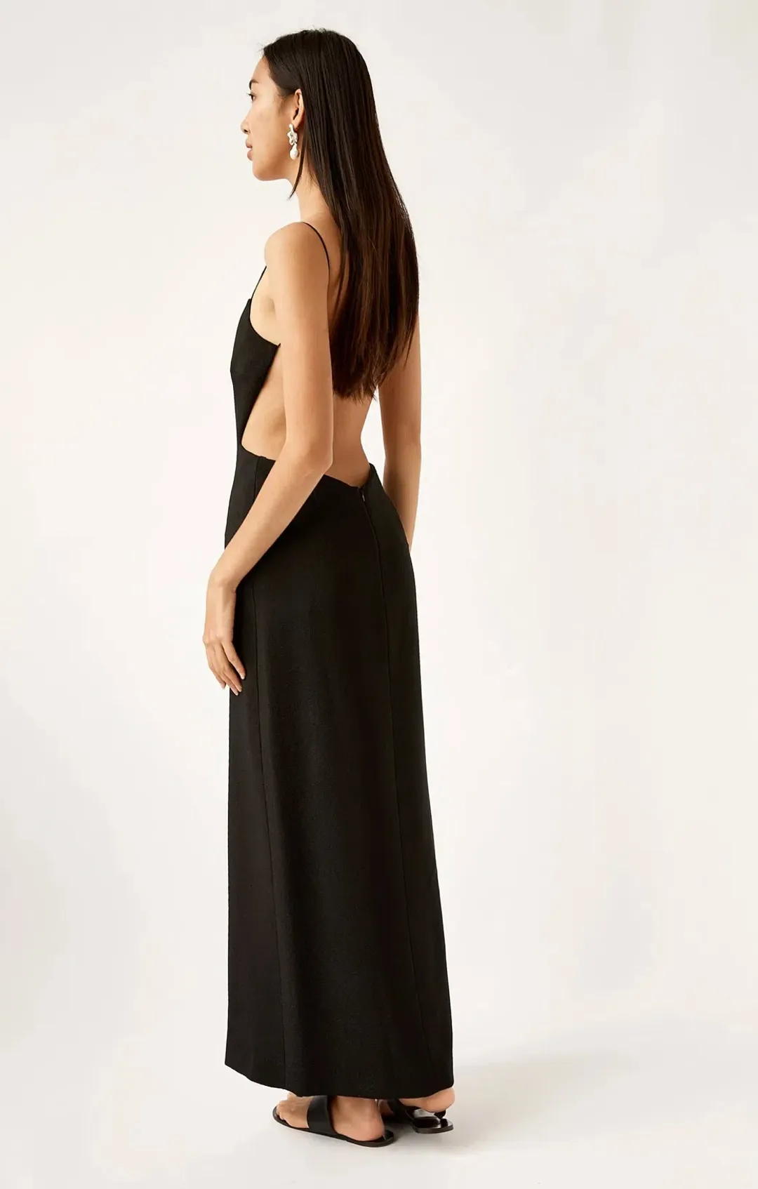 Christopher Esber Redux Dress Black Size 8 for rent on The Volte - main image
