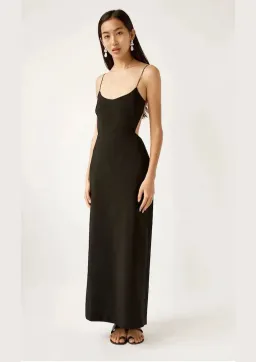 Christopher Esber Redux Dress Black Size 8 for rent on The Volte - image 1