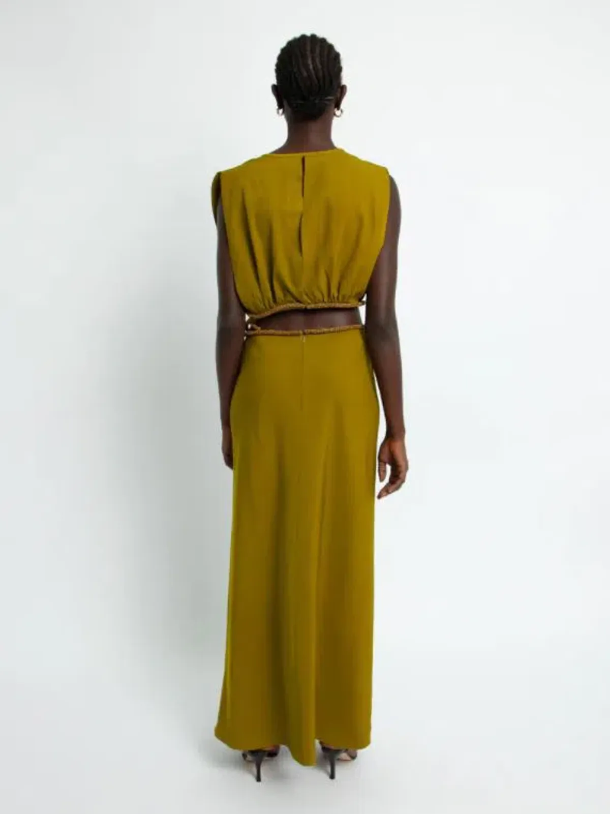 Christopher Esber Crystal Interweave Dress Size 8 - Image 2