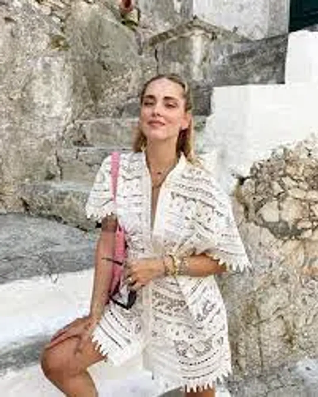 Zimmermann Shelly Embroidered Shirt Mini Dress Ivory Size 1 / AU 10 for rent on The Volte - main image