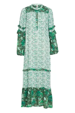 Spell Designs Winona Ivy Maxi Boho Dress Green Size 10 for rent on The Volte - image 4