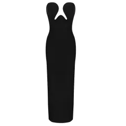 Maison Femalien Léa Dress Black Size 8 for rent on The Volte - image 2