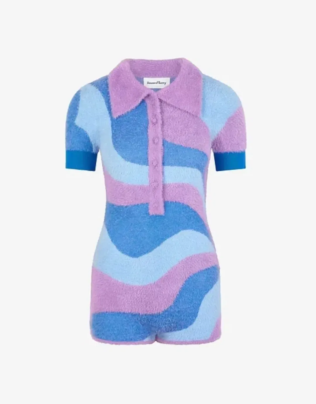 House of Sunny Good Vibrations Bodysuit Print Size 6 for rent on The Volte - main image