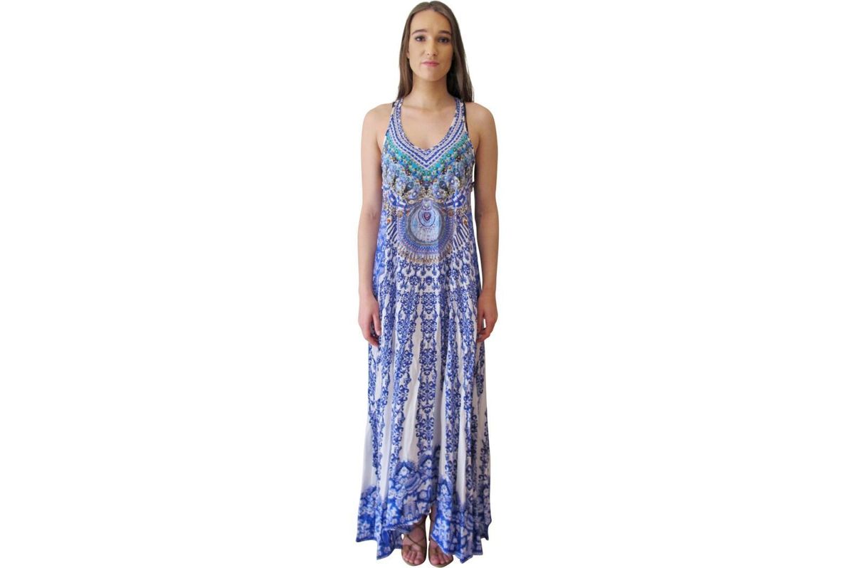 Camilla Blue Dress One Size for rent on The Volte - main image