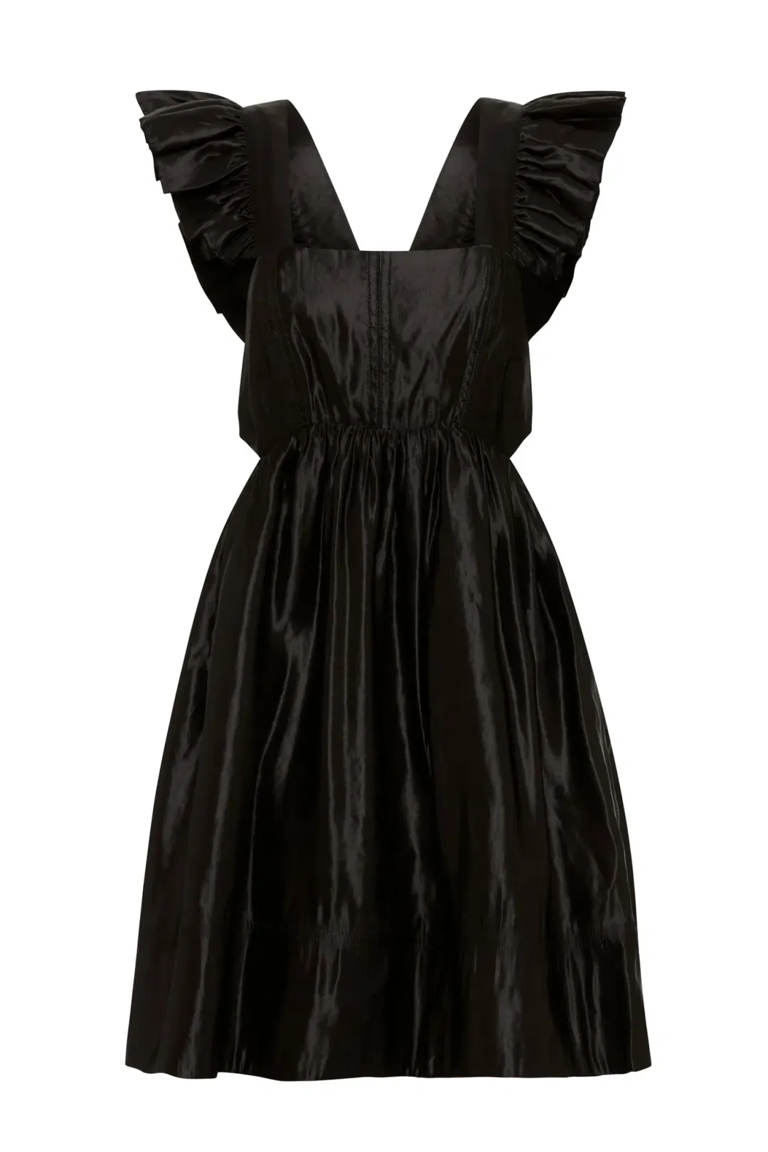 Aje Gazelle Mini Dress Black Size 8 for rent on The Volte - main image