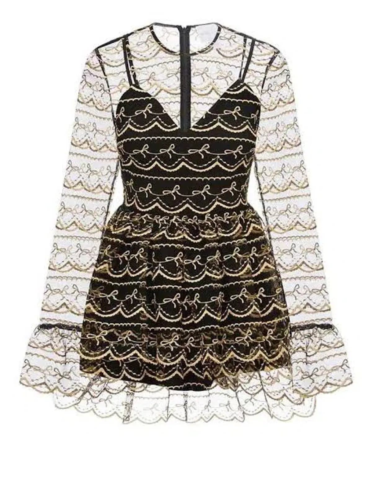 Alice McCall Satellite Long Sleeve Dress Black Size 10 - Image 3