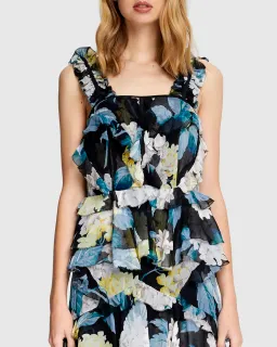 Alice McCall Wild Gown Floral Print Size 10 for rent on The Volte - image 2