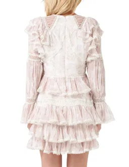 Thurley Papilio Mini Dress Dusty Pink Size 10 for rent on The Volte - image 2