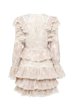 Thurley Papilio Mini Dress Dusty Pink Size 10 for rent on The Volte - image 5