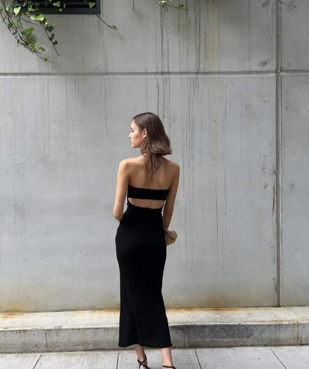 Arcina Ori Cindy Dress Black Size 6 for rent on The Volte - main image
