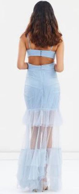 Alice McCall Exception Dress/Gown, Blue, size 12, RRP$790 for rent on The Volte - image 2
