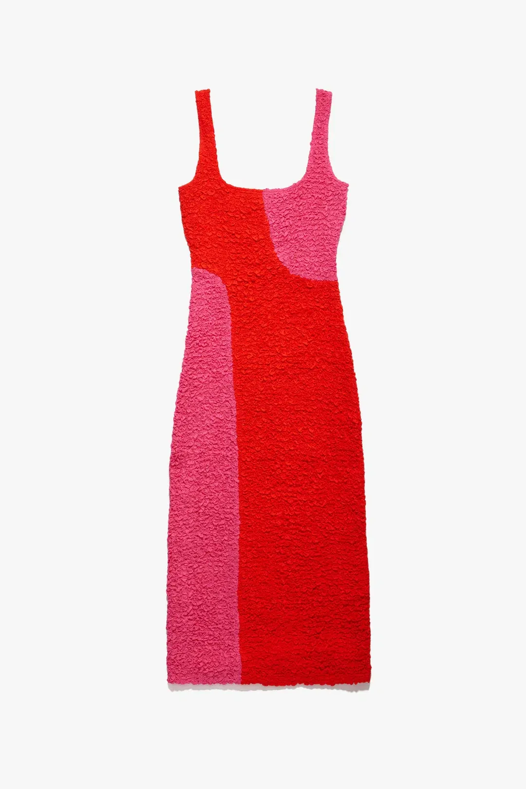 Mara Hoffman Sloan Dress Red Pink Size 8 for rent on The Volte - main image