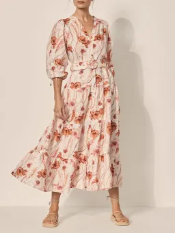 Kivari Penny Maxi Dress Print Size 12 for rent on The Volte - image 1