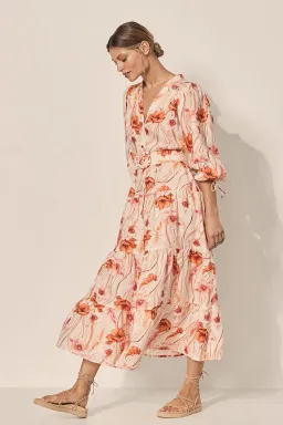 Kivari Penny Maxi Dress Print Size 12 for rent on The Volte - image 5