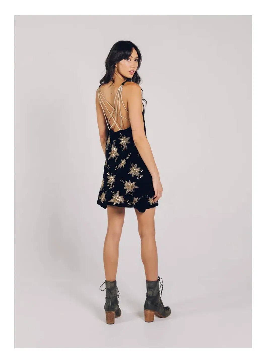 Lenni Malu Dress Sequin Size L for rent on The Volte - main image