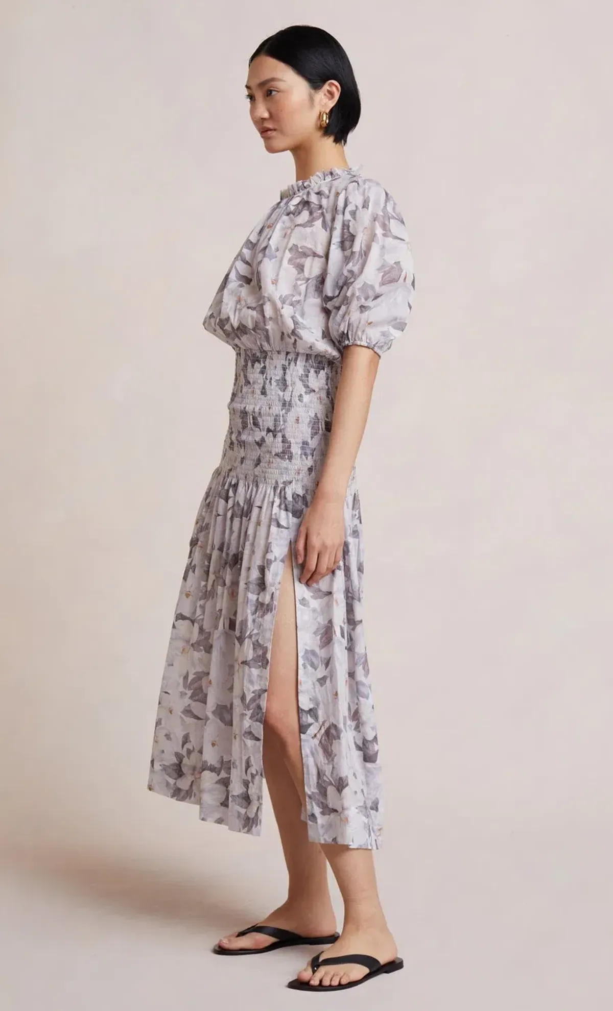 Bec & Bridge Gardenia Short Sleeve Midi Dress Purple Size 8 - Image 2