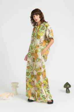 Alemais Farrah Oversized Shirt & Track Pant Set Size 12 for rent on The Volte - image 3