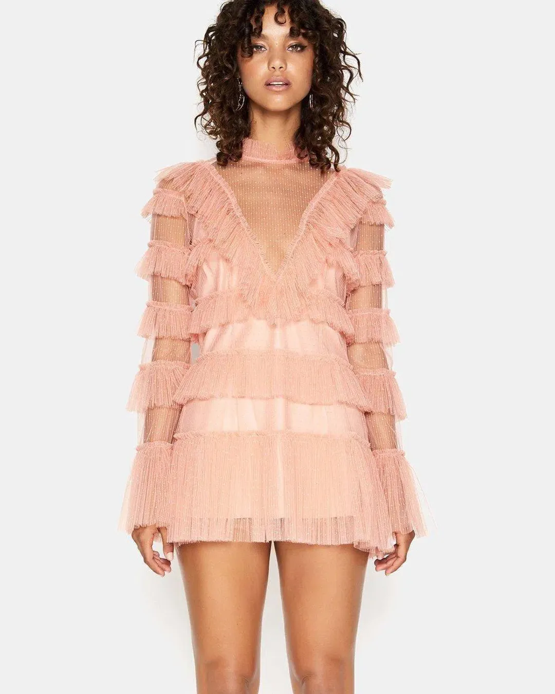 Alice McCall The Zen Dress Pink Size 4 for rent on The Volte - main image