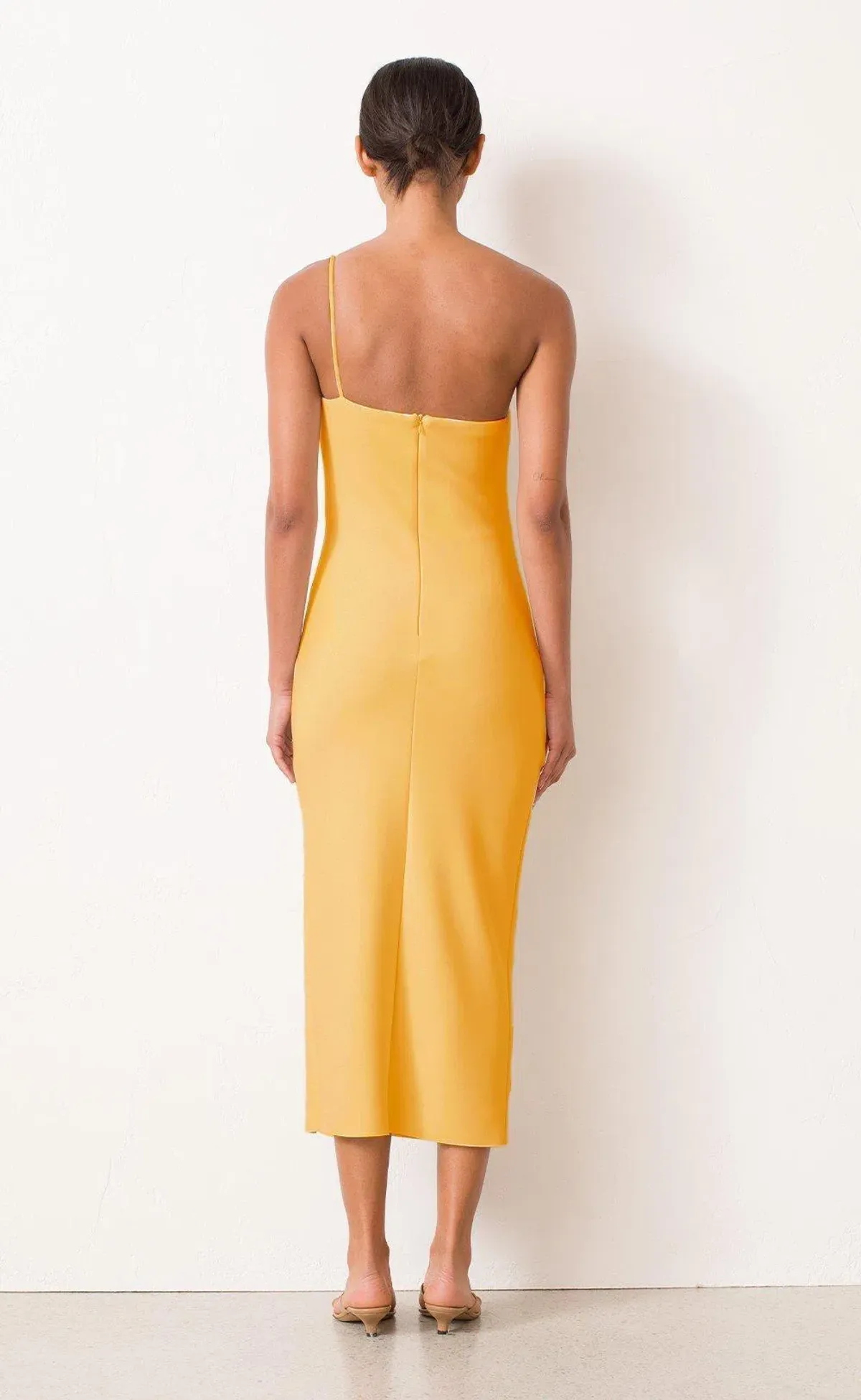 Bec & Bridge Raphaela Midi Dress Yellow Size 6 - Image 2