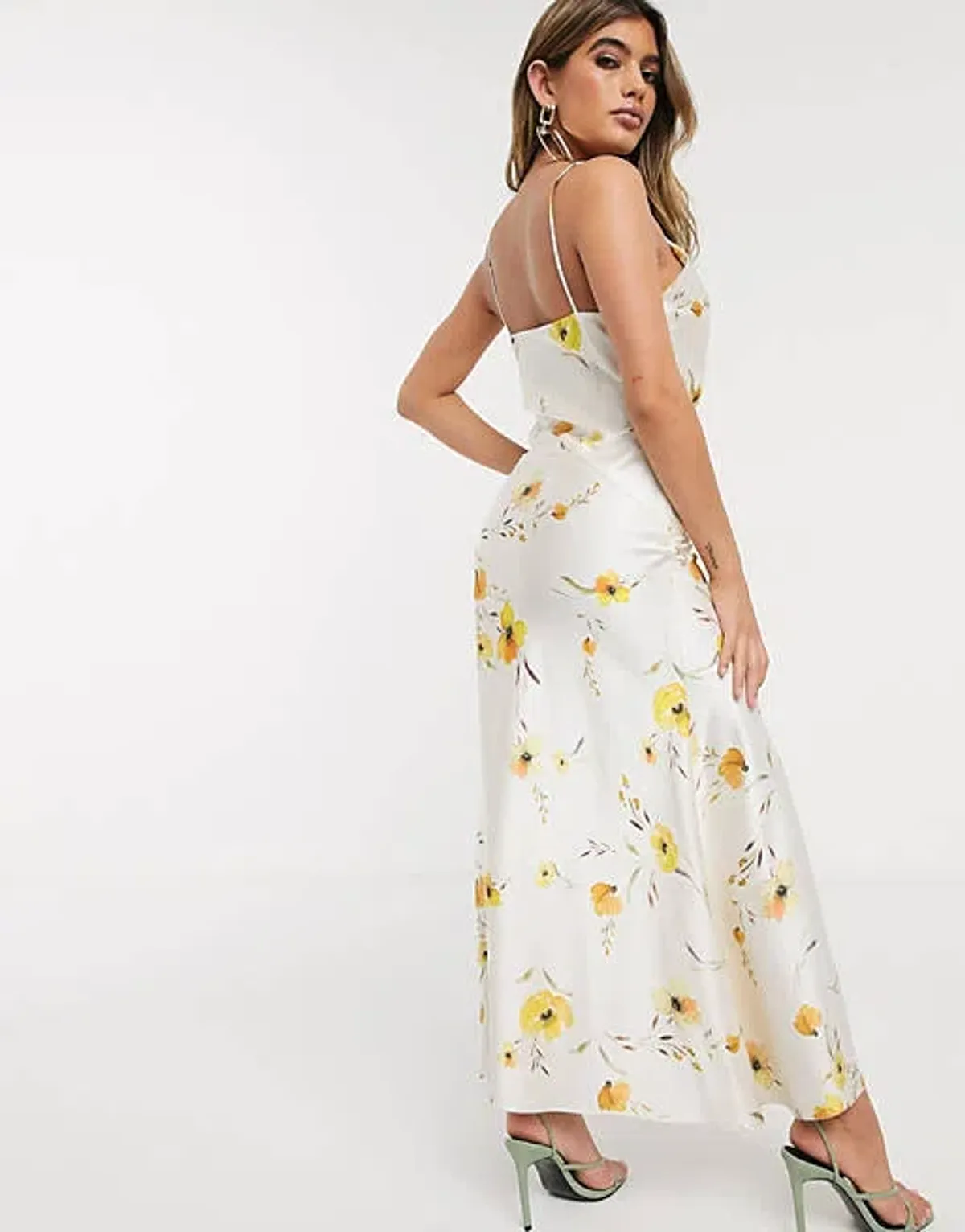 Bec and Bridge Colette Wrap Midi Dress - Floral Print - Size 12 - Image 4