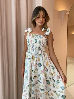 Alemais Wanda Midi Sundress Print Size 10 for rent on The Volte - image 3