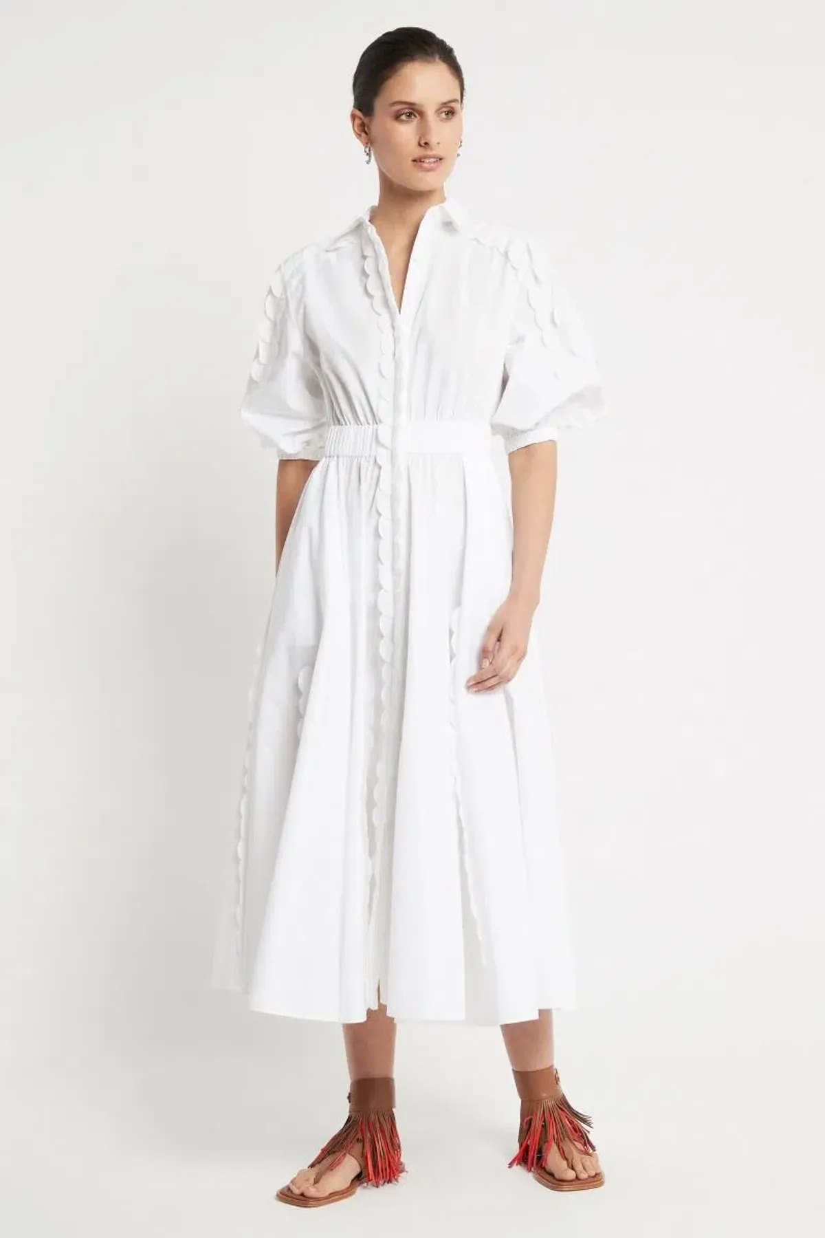 Sass and Bide Heaven Knows Dress White Size 8 for rent on The Volte - main image