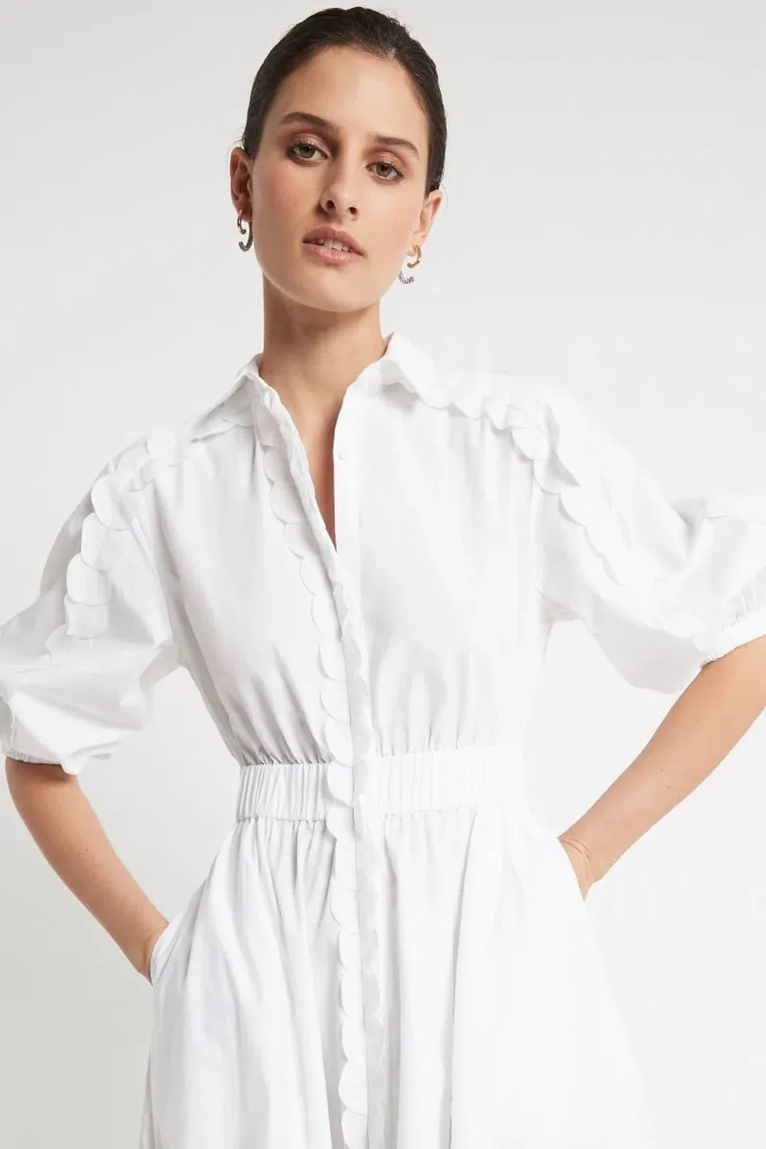 Sass and Bide Heaven Knows Dress White Size 8 for rent on The Volte - main image