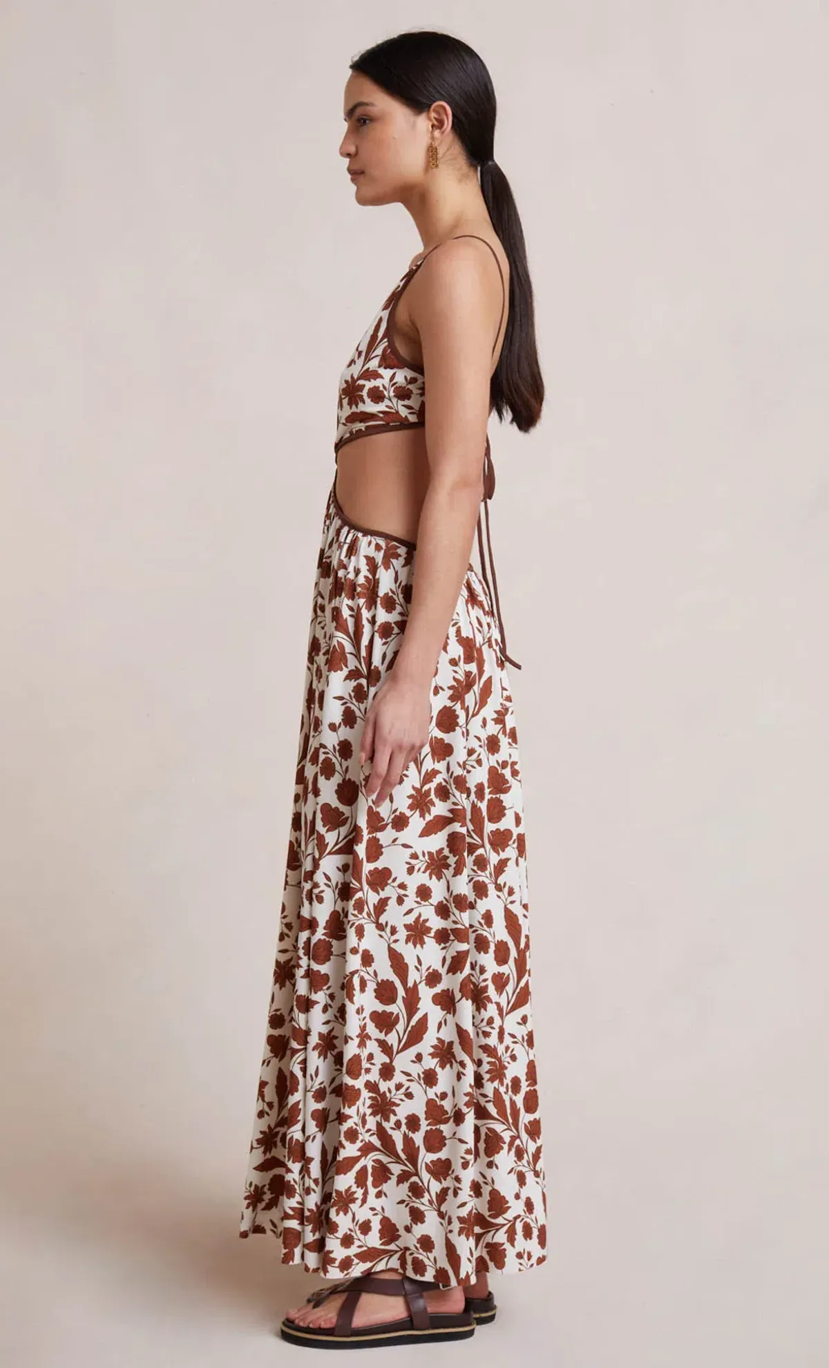 Bec & Bridge Phillipa Maxi Dress Print Size 8 - Image 2