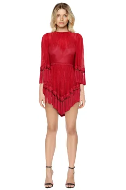 Alice McCall Are You Ready Girl Dress Red Size 10 for rent on The Volte - image 1