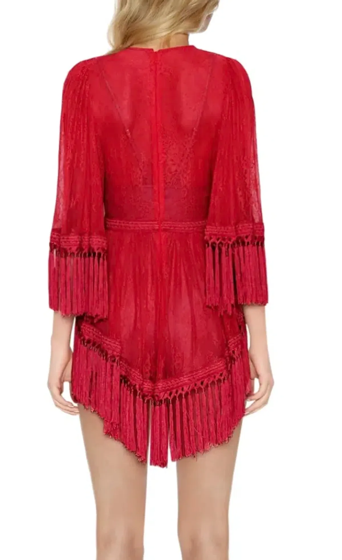 Alice McCall Are You Ready Girl Dress Red Size 10 - Image 3