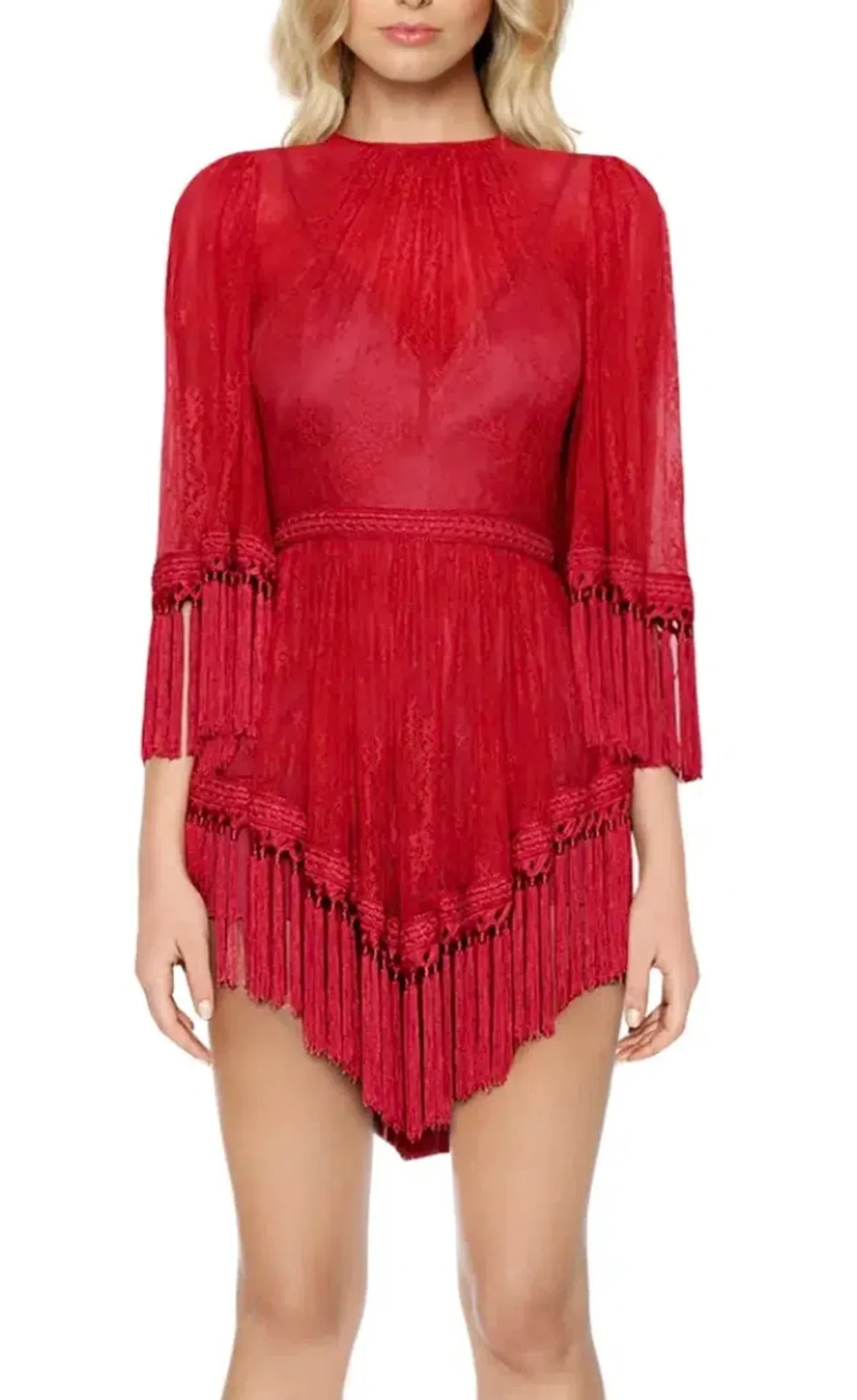 Alice McCall Are You Ready Girl Dress Red Size 10 - Image 2