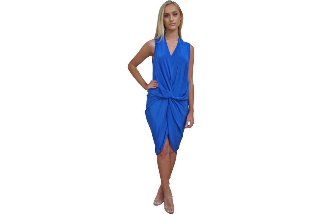 One Fell Swoop Blue Dress Size 10 for rent on The Volte - main image